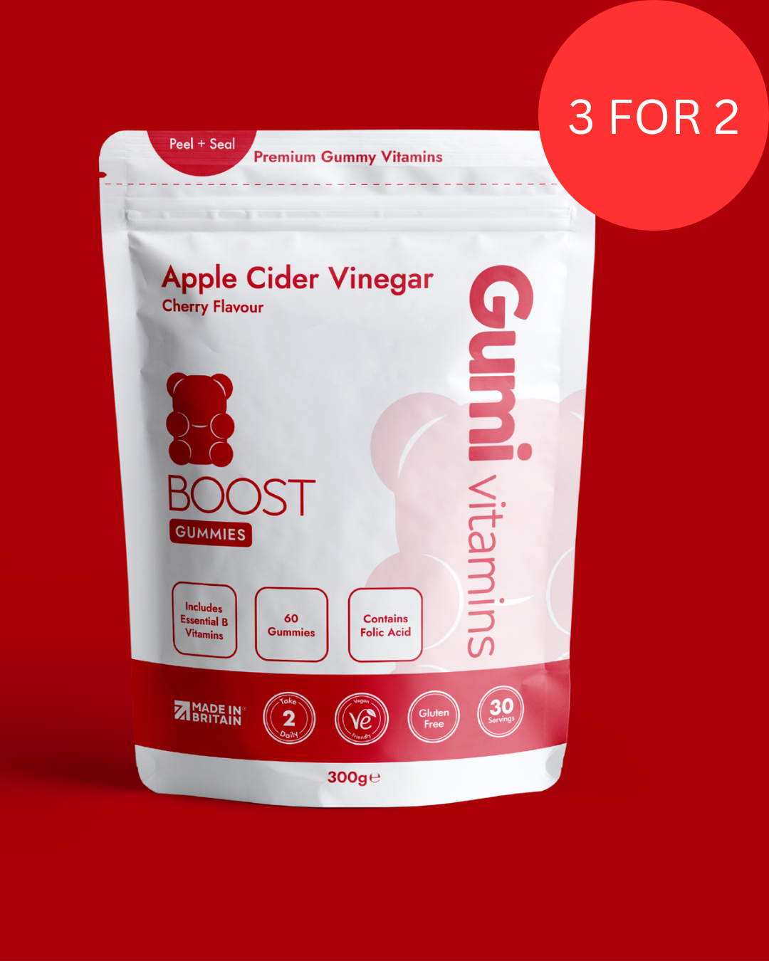Gumi Vitamins-Boost-Apple Cider Vinegar-Front label
