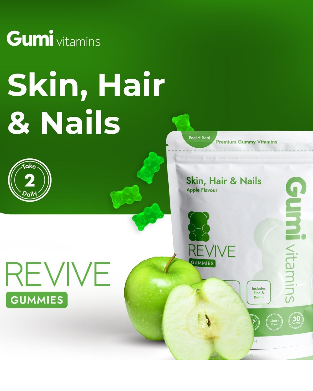 Skin, Hair & Nails | 60 Gummies