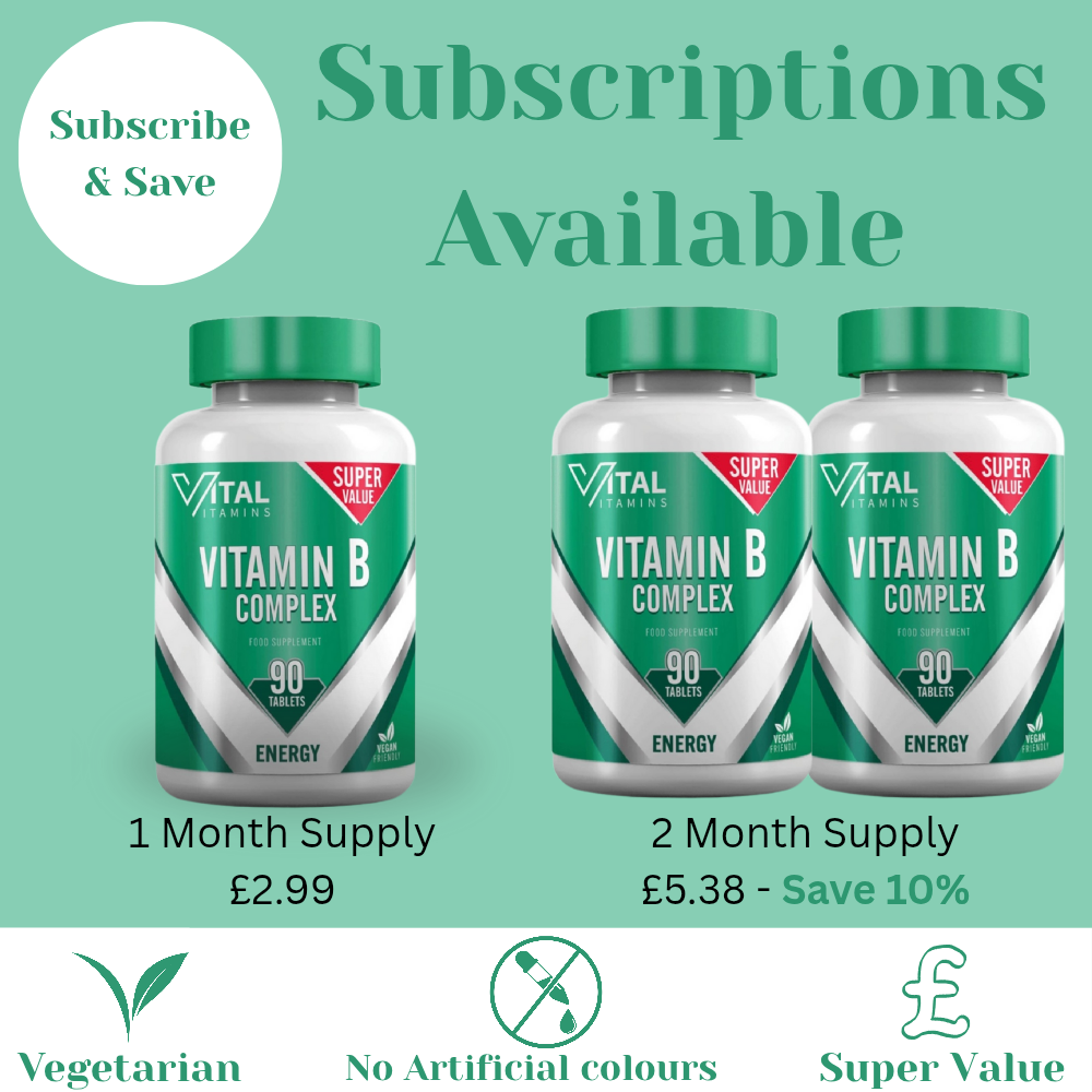 Vitamin B Complex | 90 Tablets