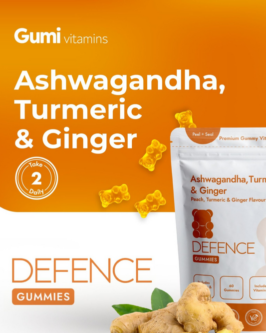 Ashwagandha, Turmeric & Ginger | 60 Gummies