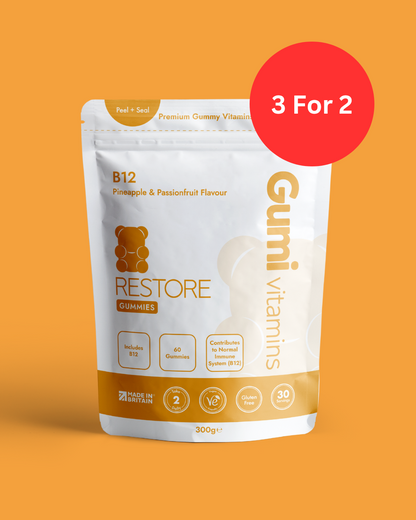 Gumi Vitamins, B12 Restore, front label view