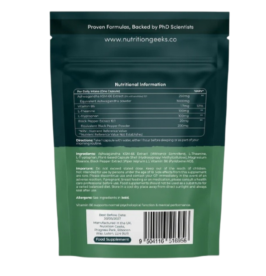 Ashwagandha Calm+| 60 Capsules