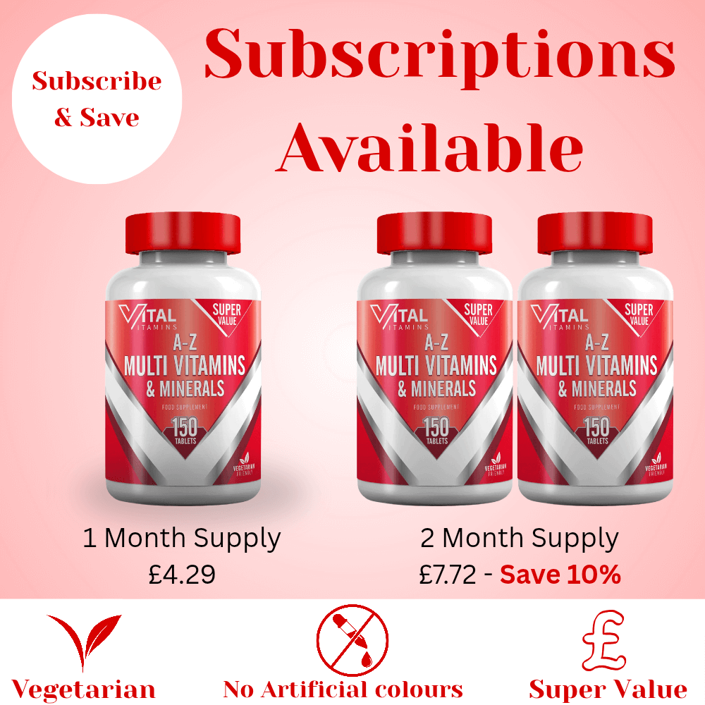 A-Z Multi-Vitamins & Minerals | 150 Tablets