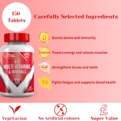 A-Z Multi-Vitamins & Minerals